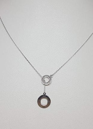 Серебряное колье. 908-00808 45