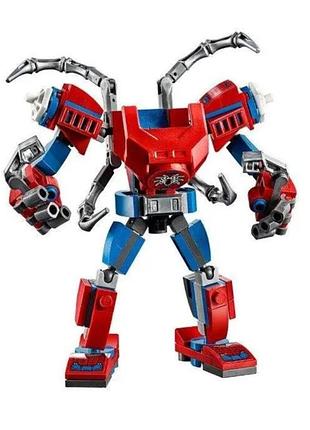 Набор конструктор робот человек паук марвел 2