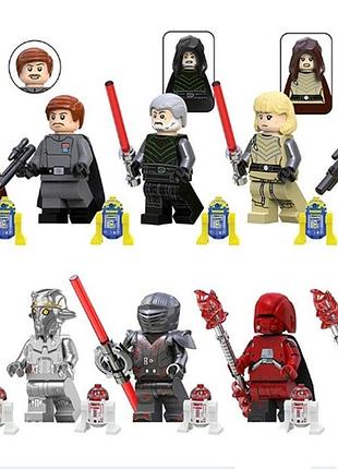 Конструктор фигурки человечки звёздные войны star wars