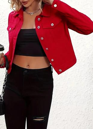 Джинсовая куртка пиджак джинсовка