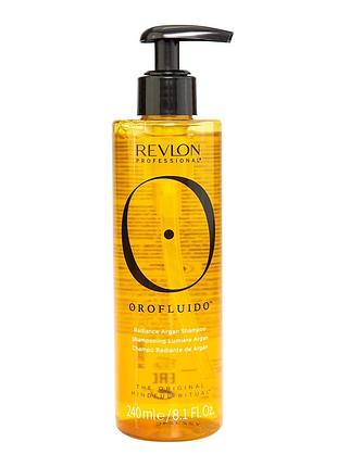 Живильний шампунь з аргановою олією orofluido radiance argan shampoo