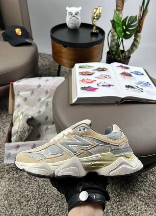Женские кроссовки new balance 9060 beige