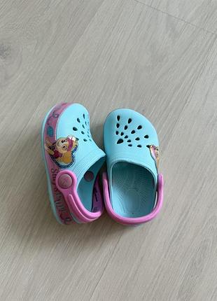 Крокси crocs на дівчинку розмір 23