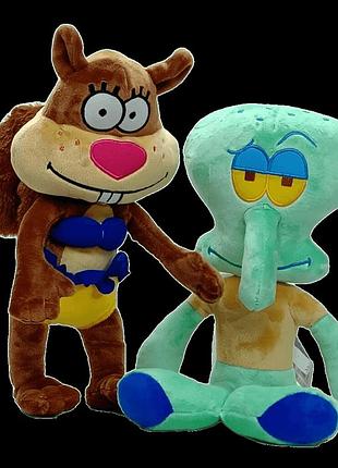 Набор мягких игрушек star toys "спанч боб и друзья" 6756576-16-1