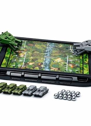 Настольная игра technok toys tank battle 5729 — танковое сражение для двоих, стреляющие танки с металлическими шариками, большая б