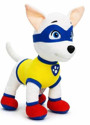 Мягкая игрушка щенячий патруль аполло 30 см — плюшевый герой мультсериала, персонаж для игр и объятий, арт. 00112-40