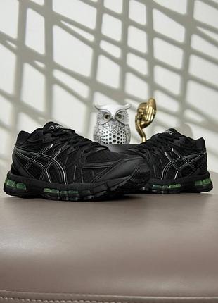 Asics gel-kayano 20 black green