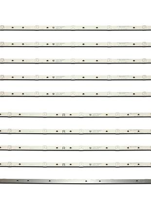 Led підсвітка tv philips 55" lb-gm3030-gj0d22555x10an22-l-1-h 55pus7304, 55pus7304/12, 55pus6804/12 10шт.