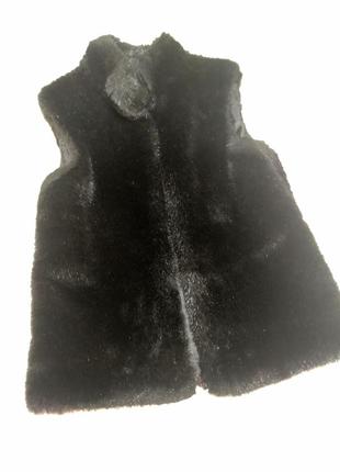 Теплая жилетка, жилет