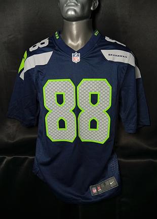 Американська футбольна майка nfl «сіетл сіхокс» nike №88 грем, розмір s.