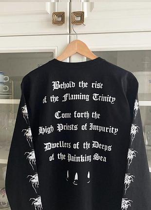 Новий лонгслів / мерч darkthrone - panzerfaust 7