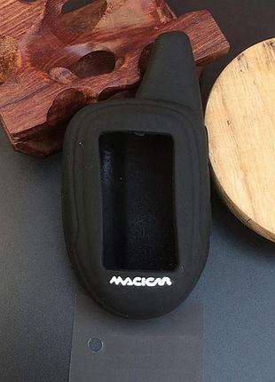Силиконовый чехол для ключа scher-khan magicar 7 8 9 10 11 12 черный