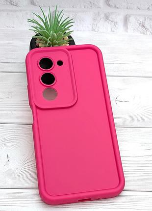 Чехол shock case для xiaomi redmi 15 4g/5g global 169mm бампер силиконовый розовый
