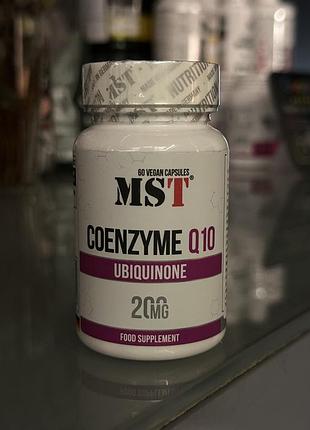 Mst coenzyme q10 200 mg 60 caps коензим q10 200 мг 60 капсул