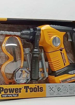 Игровой набор yi wu jiayu перфоратор "power tools" с очками t016a