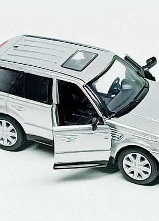 Машинка kinsmart «range rover sport» (12 см), сіра kt5312w-1