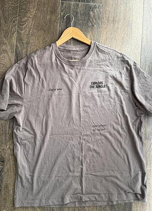 Футболка чоловіча “explore the jungle” (xl, boxy fit)