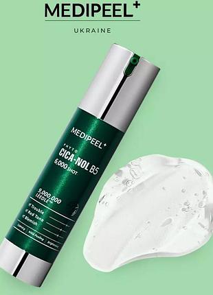 Пилинг-сыворотка для чувствительной и проблемной кожи medi-peel phyto cica nol b5 6000 shot 50 мл