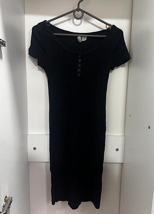 Легке довге повсякденне плаття h&m