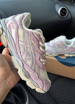 Жіночі кросівки asics gel - nuk pink violet