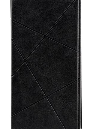 Чехол книжка business leather для xiaomi redmi a5 eu (код модели 25028rn03y) на магните с подставкой черный