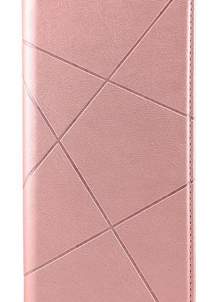 Чехол книжка business leather для xiaomi redmi a5 eu (код модели 25028rn03y) на магните с подставкой розовый