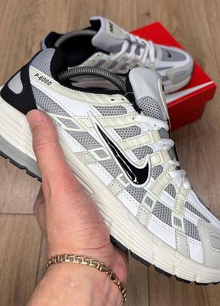 Кросівки чоловічі nike p-6000 light grey