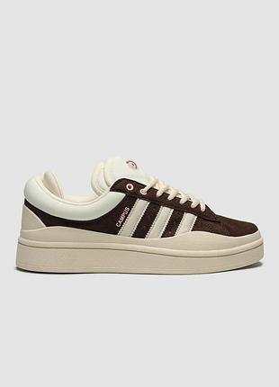 Adidas campus x bad bunny brown beige