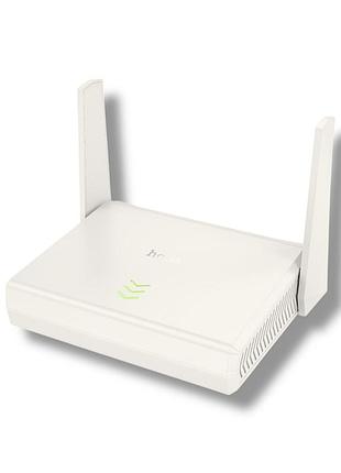 Wi-fi роутер 300 мбит/с hoco hi36, 2.4 ghz, 1 wan и 2 lan порта