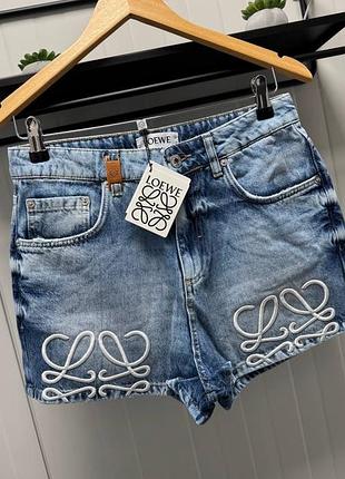 Джинсовые шорты люкс