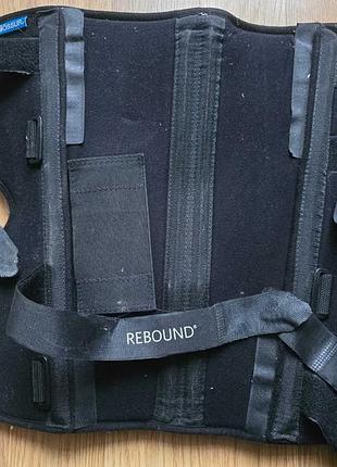 Універсальний колінний бандаж (ортез) ossur rebound knee immobilizer