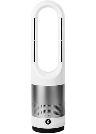 Безлопастной вентилятор-обогреватель led-дисплеем и пультом germatic am-018jr 1200w
