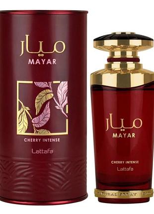Парфумерна вода lattafa mayar cherry intense латафа парфуми унісекс вишневий аромат