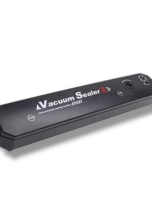 Вакууматор vacuum sealer з led-індикатором + 10 пакетів