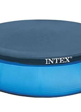 Intex тент 28021 для бассейна, диаметр 305 см, из высококачественного пвх