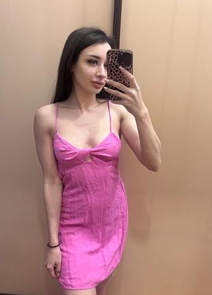 Сукня рожева bershka