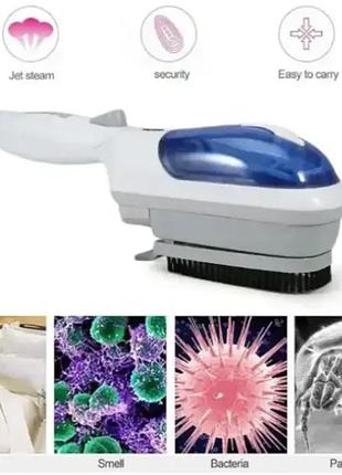 Ручний відпарювач-щітка для одягу jk 2106 steam brush, пароочисник