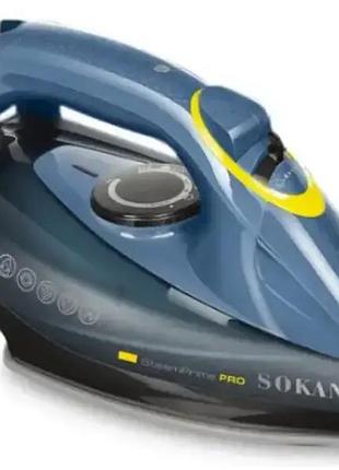 Электрический утюг sokany sk-yd-2127, для эффективной глажки, керамическое покрытие подошвы, 2600 вт