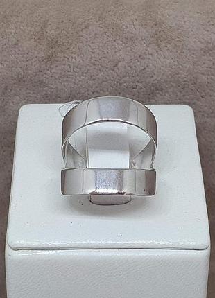 Серебряное незамкнутое кольцо. 901-01031 17,5