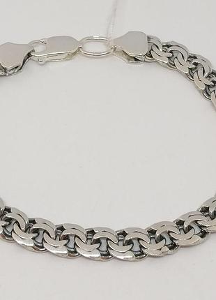 Серебряный браслет (бисмарк). 1702/8 22,5 23