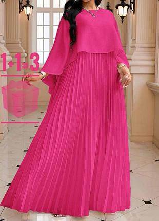 🥰плісірована сукня з поясом shein xl