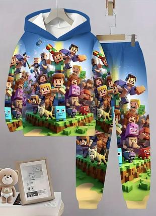Minecraft костюм з піксель ним малюнком
