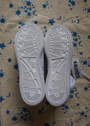 Кеды белые super dry 5