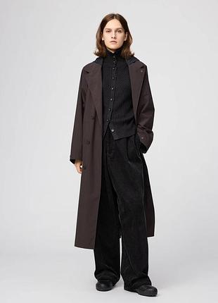 Вельветові широкі штани uniqlo унісекс