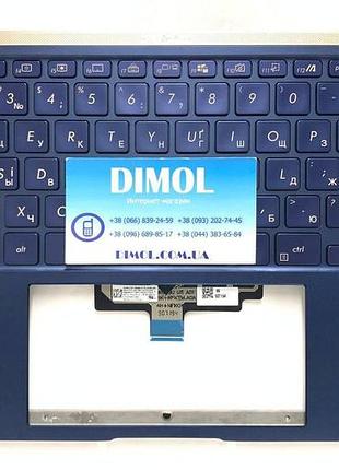 Передняя панель asus zenbook 14 ux434, ux434f, ux434fl, ux434fn, ux434fa, ux434flc темно-синий