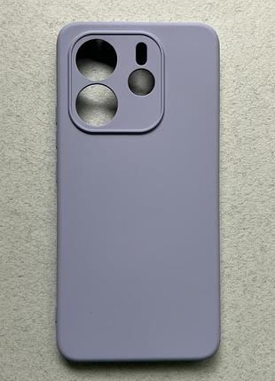 Xiaomi redmi note 14 4g чехол wave colorful case tpu силиконовый светло-фиолетовый накладка панель бампер
