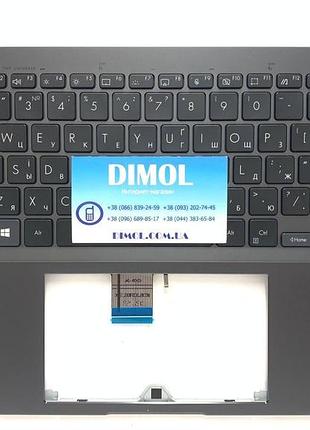 Передняя панель asus vivobook pro14x m7400, x7400, m7400q темно-серая