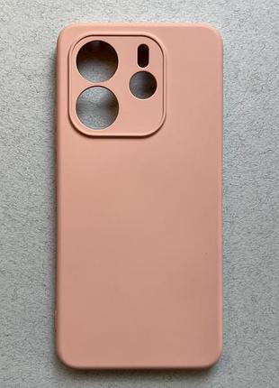 Xiaomi redmi note 14 4g чехол wave colorful case tpu силиконовый розовый накладка панель бампер