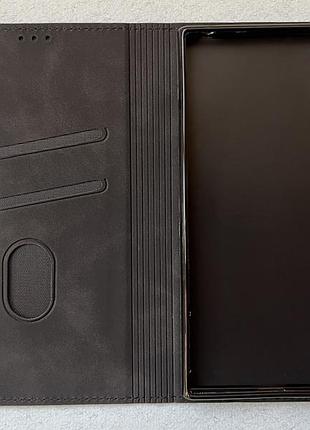 Sony xperia xzs чехол-книжка чёрный, высококачественная искусственная кожа, слоты для кредитных карт