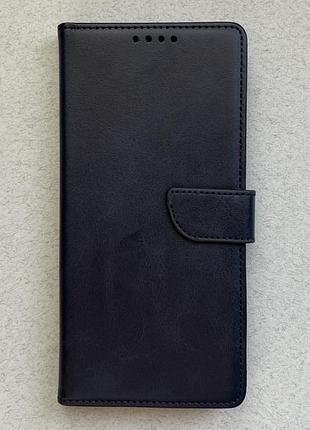 Xiaomi redmi note 11 pro чехол-книжка wave fold синий высококачественная искусственная кожа слоты для карт